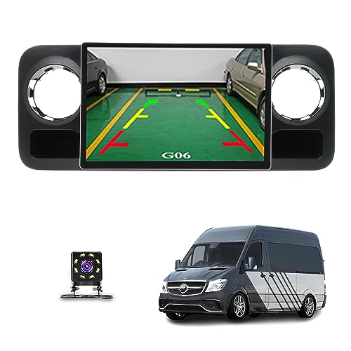 Android 13 Car Stereo for Mercedes-Benz Sprinter 2018-2022, 13.3 Inch Touch Screen Car Radio with GPS Bluetooth FM  Backup Camera Carplay,8 cores 6128