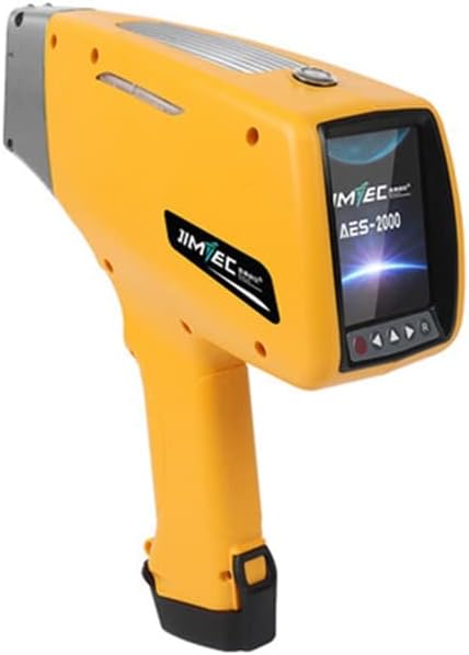 Portable XRF Metal Analyzer - Handheld 50kV Spectrometer - Fast Elemental Identification - Si-PIN Diode Detector - 6 Filters Peltier Cooling - Alloy Steel Precious Metals Mining Recycling