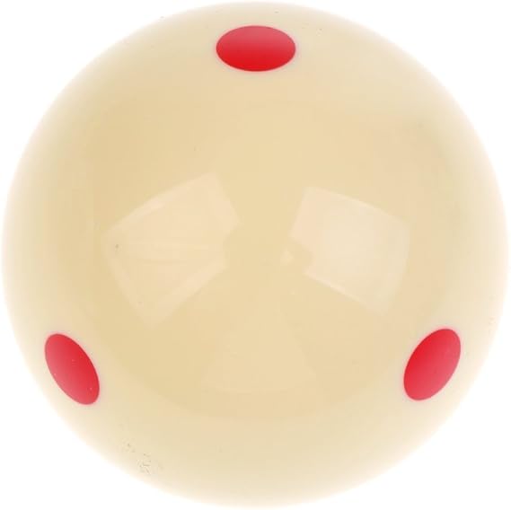 6 Dot Pool Billiard Practice Training Cue Ball 52mm / 2"