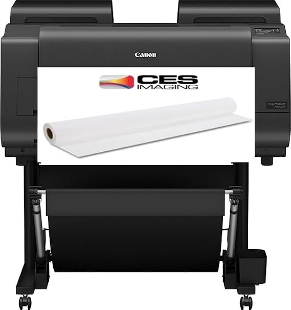 Canon imagePROGRAF PRO-2600 Printer and 4 Roll Media Bundle