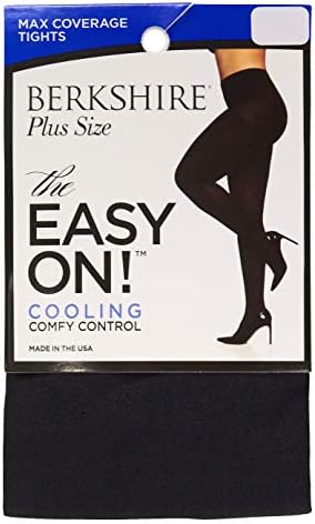 Berkshire - 5036 Womens 70 Denier Wicking Cool Comfort Coverage Tights - Cooling Fibers High Waist Shaping Tights For Women