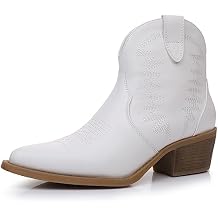 GLOBALWIN Women's Western Boots Ankle Cowboy Boots For Women