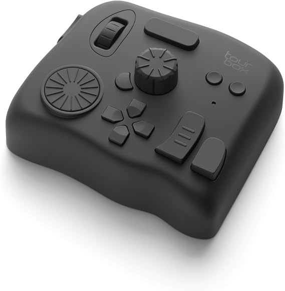 TourBox Elite Editing Controller, Wireless Pro Creative Console, Black