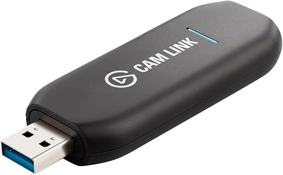 Elgato Cam Link 4K Capture Card for DSLR, Camcorder, Action Cam