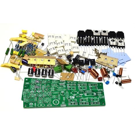 1 Pair QUAD707 Reference British Classic Amplifier Board/Kit DC+- 45V Dual Channel Kit Component Unwelded