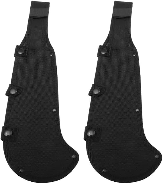 Toddmomy 2 Pcs Canvas Hatchet Covers Oxford Cloth Axe Sheath for Camping Protective Cover for Most Hatchets Hanging Waist Design Hatchet Storage and Carrying