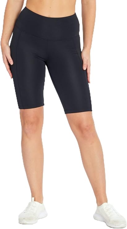 Bally Total Fitness Womens High Rise Bermuda Short