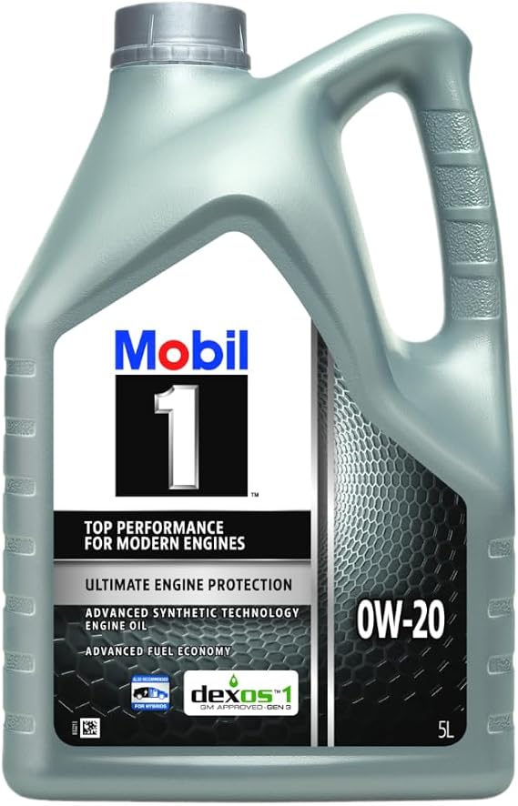 Mobile 1 0W20 Engine Oil 5 L
