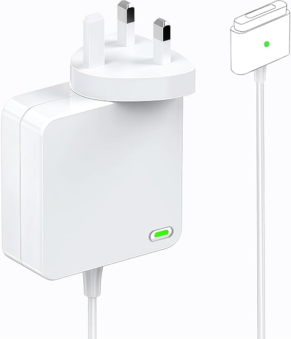 AILKIN 60W T-Tip Power Adapter, for Mac-Book Pro Charger, Universal Laptop Charger for Mac Book Air 13 Inch Retina Display, A1425, A1435, A1502, A1465, Fast Charging & Overheat Protection (After 2012)