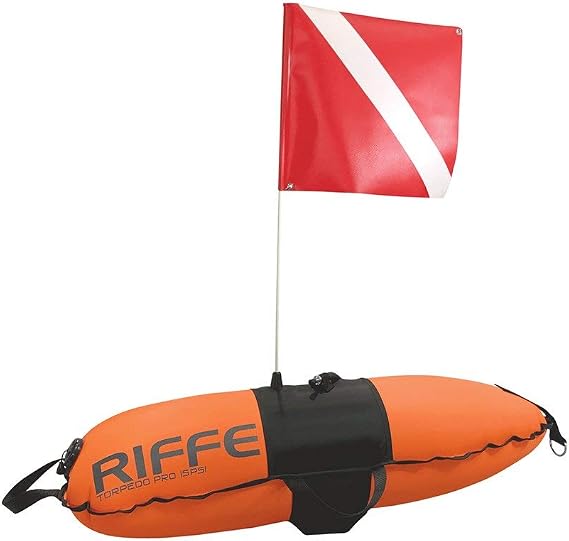 Riffe TORPEDO PRO Dive Float with Flag