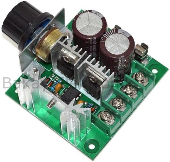 SANEC DC Motor Hız Kontrolcüsü 13 KHz-12 V-40 VDC/10A
