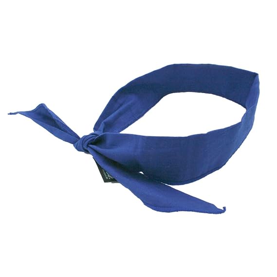 Cordova CBAN100 Coldsnap Cooling Bandana/Neck Tie, Water Activated Polymers, Blue