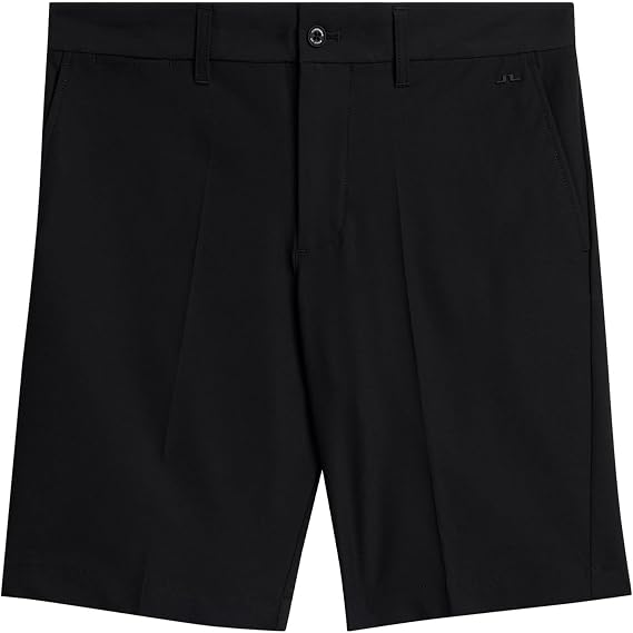 J. Lindeberg Eloy Black Mens Golf Shorts
