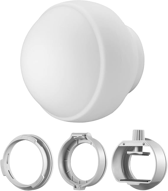 GODOX ML-CD15 Diffuser Dome Kit with 3 Adapters for Photography Light Flash Studio Photography Portrait Live Stream