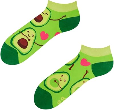 Dedoles Unisex Socks for Women, Men and Kids Cotton Funny Designs Soccer Bicycle Horses Plants Gift Left Right Different