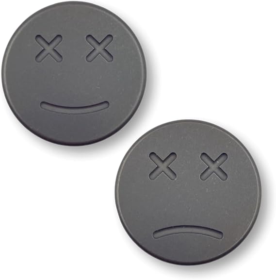 EDC Titanium Emoticon Decision Maker Divination Coin, Contact Coin Skill Toys, Solid Double-Sided Happy/Sad Face Lucky Coin Worry Stone