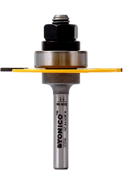 YONICO Router Bits Slotting Cutter 1/16-Inch 1/4-Inch Shank 12101q