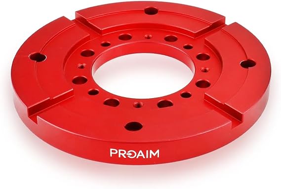 PROAIM Mitchell Plate for Camera Support/Gimbal Setup. All-Purpose Solution for Mitchell Accessories. for Grip Equipment & Production Carts (MP-306-00)