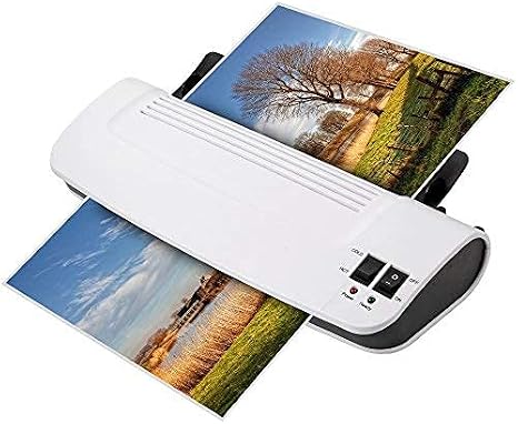 laminator Machine, with Short Warm-up time, incl. 30 Laminating Pouches in A3,A4, and Credit-Card Sizes, PTC eco-Technology Reduces Power Consumption by up to 75% (A4)