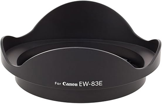 Adorama ProOptic Dedicated Lens Hood for Canon 16-35mm, 20-35mm, 17-35mm, 17-40mm & 10-22mm Lenses EW-83E
