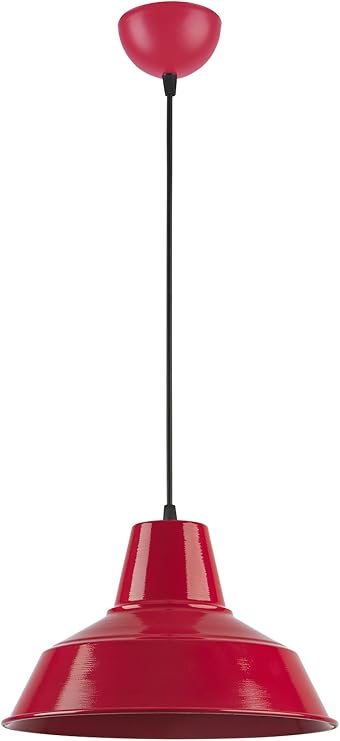 Modavize Eva Special Design Modern Living Room - Kitchen - Cafe Red Single Pendant Chandelier Red Single Size