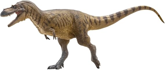 PNSO Prehistoric Dinosaur Models: 72 Wally the Albertosaurus | 10.9" Long-Legged Tyrannosaur - Movable Jaw - Running Pose - 64-Page Manual + A3 Poster - 6 Videos - 15+