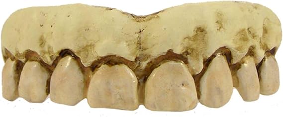 Billy Bob Fake Halloween Teeth - Skeleton