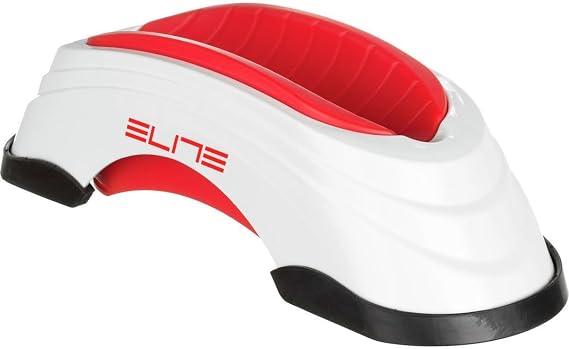 Elite Su-Sta Adjustable Elevator Block Front Wheel Riser Block for Bike Trainers Adjustable Height For Indoor Cycling