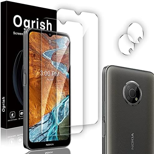 [22 Pack Tempered Glass Screen Protector for Nokia G300 5G - and Camera Lens Protector - Anti-fingerprint, Anti-Scratch, HD Clarity