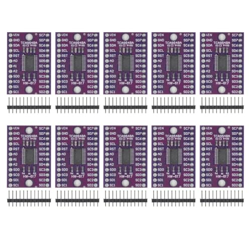 10pcs TCA9548A IIC Multi-Channel Expansion Module 8-Channel I2C Communication Development Board with Reset Function for Arduino