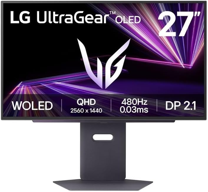 LG 27 inç ULTRAGEAR 27GX790A-B 0,03Ms 480Hz QHD OLED Oyuncu Monitör, 27GX790A-B