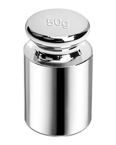 UCEC Calibration Weights for Digital Scale, 50g Gram Weights