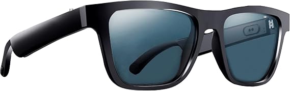 Smart Audio Glasses, Polarized Bluetooth Sunglasses, Built in Mic & Speaker, Voice Assistant, Bluetooth 5.0, UV Protection Open Ear Sport Sunglasses