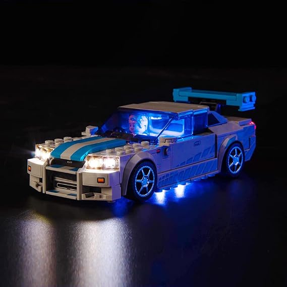 Led Light Kit for Lego 76917 Speed Champions Nissan Skyline GT-R (R34)