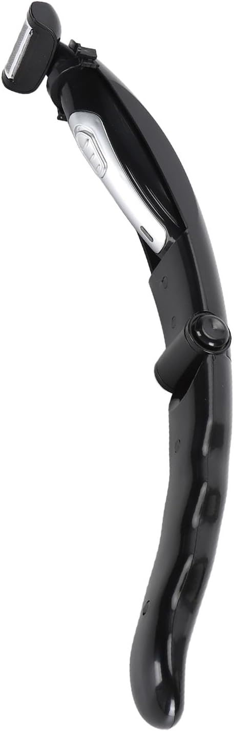 Back Shavers for Men, Body Shaver with Removable Extreme Reach Handle, Electric Back Hair Groomer, Wet and Dry Trimming