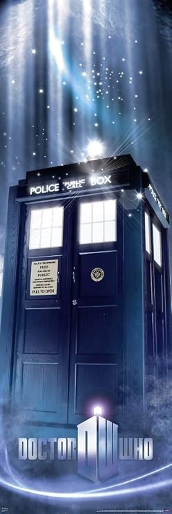 POSTER STOP ONLINE Doctor Who - TV Show Door Poster (The New Tardis/Season 5) (Size 21" x 62")