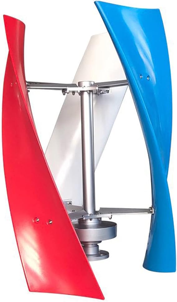 400W/600W/800W Free Energy Vertical Axis Wind Turbine Generator, Windmill Controller Maglev, 12V/24V/48V Vertical Wind Turbine Generator with MPPT Controller Home Windmill Kit,400w,12V