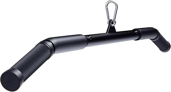 Kinglotus Lat Pull down Bar Cable Machine Attachment,Curl Bar Tricep Press Down Bar.