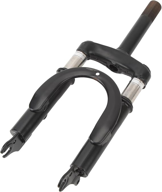 Front Suspension Fork, 12 Inch Wheels Aluminum Alloy Scooter Suspension Fork Replacement for Electric Scooters ycles Motorcycles Mountain Bikes Accessory