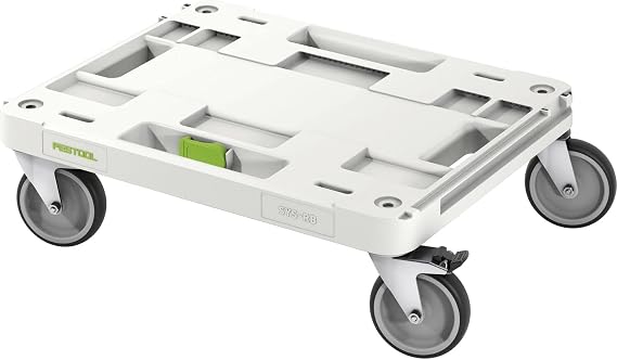 Festool 204869 Roll Board, Colour, Size | Mobile rolling base with 4 swivel castors, 2 parking brakes, lashing strap feedthrough & Bott vehicle system compatibility