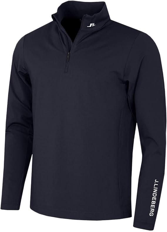 J.Lindeberg Mens Tour Tech Mid Layer 4 Way Stretch Golf Sweater