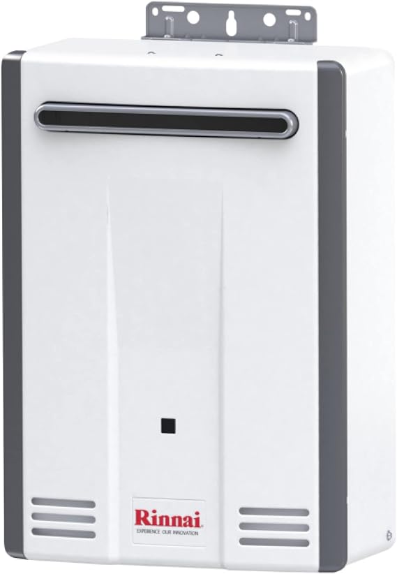 Rinnai V53DeN Natural Gas Tankless Water Heater - 5.3 GPM, Outdoor Installation
