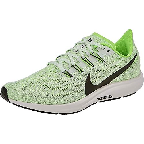 Nike Mens Air Zoom Pegasus 36 Running Shoe PhantomElectric GreenMoon ParticleRidgerock 9