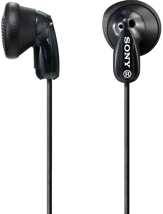 Sony In-Ear Ultra-Lightweight Stereo Bass Earbuds Headphones Black