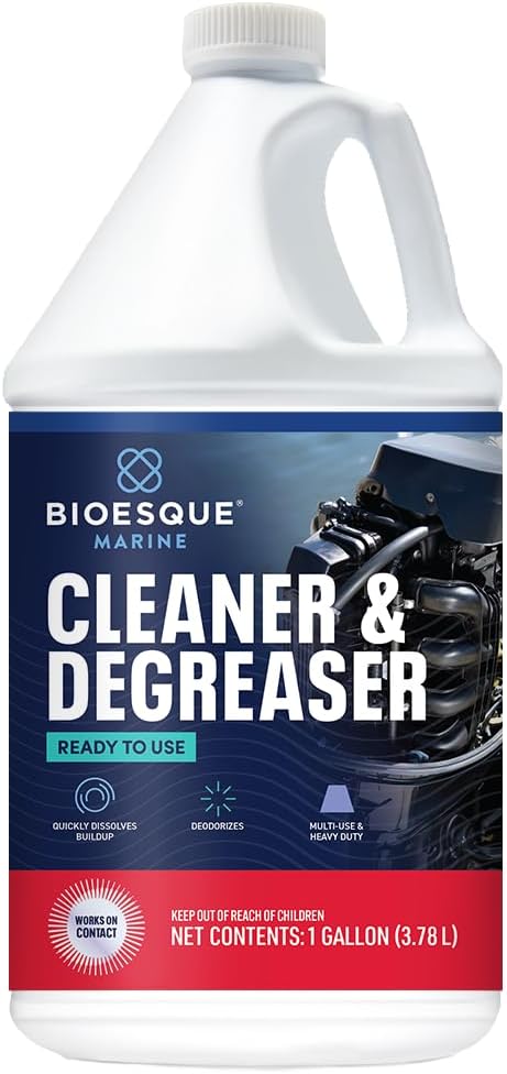 Bioesque Marine Heavy Duty Degreaser RTU, Non-Skid Deck Cleaner, 1 Gallon (Pack of 1)