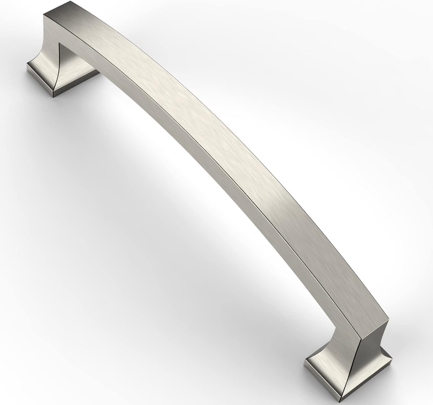 Asidrama 10 Pack 5 Inch128mm Hole Centers Kitchen Cabinet Handles, Brushed Satin Nickel Cabinet Pulls Kitchen Cabinet Hardware for Cupboard Drawer Pulls