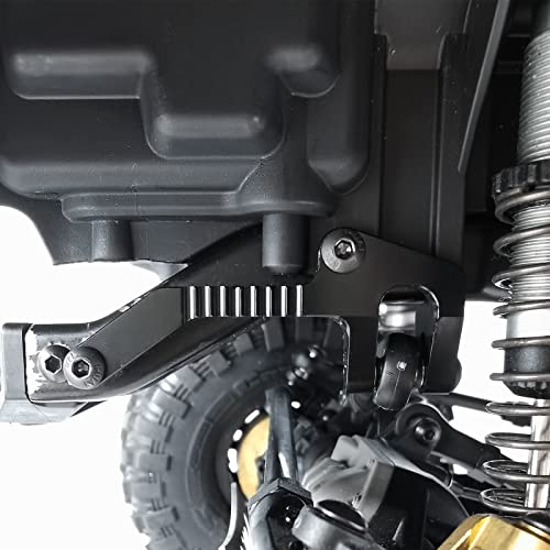 CNC Aluminum 7075 Panhard Mount for 1:10 TRX4 TRX6 RC Car Black