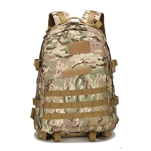 YABOO Tactical Combat Camouflage Bag Outdoor Sports Pack Hiking Rucksack Knapsack Molle 3D Backpack