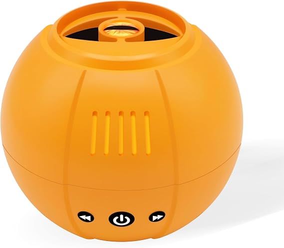Kablosuz Taşınabilir Bluetooth Hoparlörler - Ultra Güçlü Bas Surround, Dünya Göz Tasarımı, Bluetooth 5.3, RGB Işıklar, Ev, iPhone, Parti, Oyun, Hediyeler için 400 Dakika Çalma Süresi Kablosuz