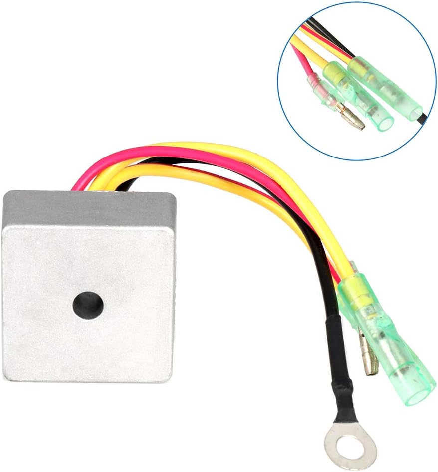 ECCPP Voltage Regulator Rectifier Fit for 96-97 for Sea-Doo GTI 92-00 for GTS 92-95 for GTX 95-96 HX 90-97 SP 93-97 for Sea-Doo SPX 91-95 for Sea-Doo XP 94 for Sea-Doo XPI 278000123